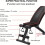 Adjustable Incline Dumbbell Weight Bench with 7 Positions for Exercise and Workout 6