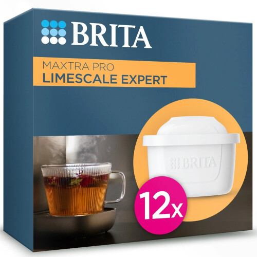 BRITA BRITA MAXTRA PRO Limescale Expert Water Filter Cartridge 12 Pack Original Refill