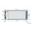 3X Waveshare 2.9 Inch E-Ink Display Local Refresh 296X128 Resolution SPI Communication Interface for Raspberry Pi 4 5