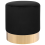 Beliani Pouffe SOPHIA Velvet Black 1