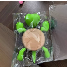 (light green) 1 x Schildkröten-Untersetzer, rutschfeste und hitzebeständige Silikon-Tisch-Getränkematte, niedliches Küchendekorationsgeschenk