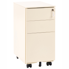 Storage Unit BOLSENA Metal Light Beige