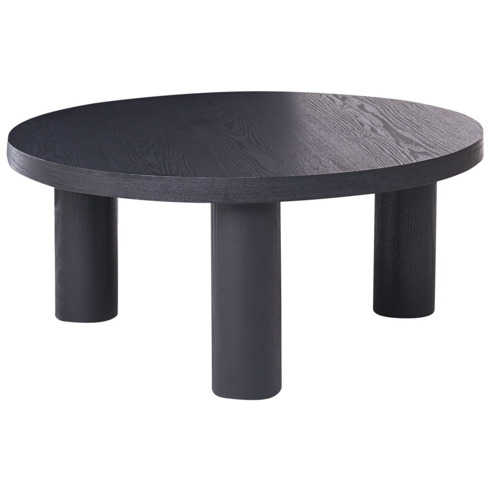 Beliani Coffee Table Maumee Black