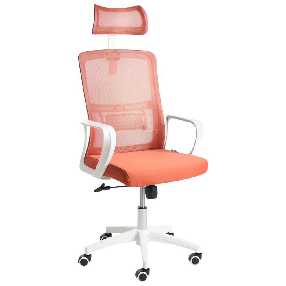 Beliani Office Chair Monarch Coral