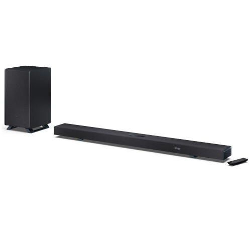 Sharp SHARP HT-SBW55121(BK) 5.1.2 Dolby Atmos Soundbar-Black