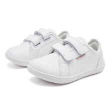 (White, 36) HOBIBEAR Barfußschuhe für Kinder, kleine/große/Kinder, minimalistische Turnschuhe mit breiten Zehen, leichte