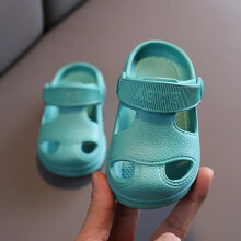 (green, 17) Kinder-Höhlenschuhe, Sommer-Jungen, rutschfeste Baby-Strandschuhe mit weicher Sohle, Mädchen-Baby-Cartoon-KINDER-Hausschuhe