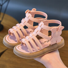 (WW707Pink, 30) 1-10Y Baby Mädchen Sandalen Sommer Kinder Neue Coole Mode Prinzessin Nette Vielseitige Schuhe für Studenten Flache Sandale Casua