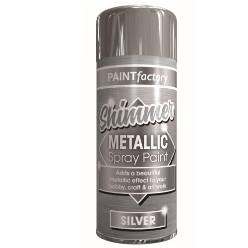 Rapide Rapide All Purpose PF Metallic Spray Paint Silver Household, Car Plastic 200ml