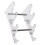 Keyboard Display Stand Transparent Acrylic Keyboard Stand for Computer Keyboard Holder Layer Rack Keyboard Tray 5