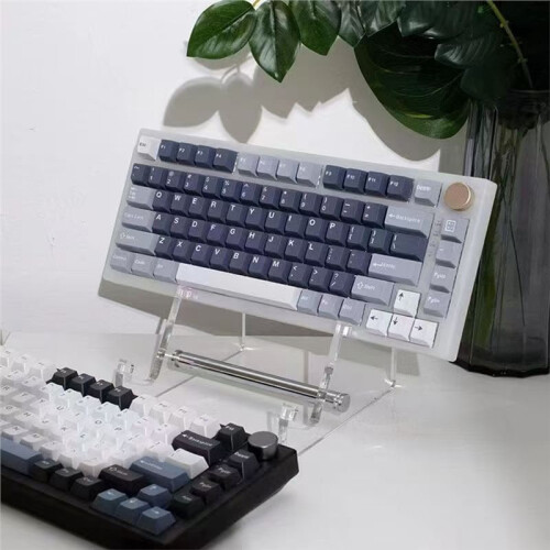 Keyboard Display Stand Transparent Acrylic Keyboard Stand for Computer Keyboard Holder Layer Rack Keyboard Tray 1