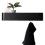 Wall-Mounted Coat Rack - Modern Design Coat Rack with Hidden Wall Hooks - Solid Wood Veneer Panel Coat Hanger 1