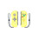 For  Wireless Joypad Controller with RGB Lamp Game Console L/R Handle Grip  Gaming Controller A 3