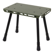 Outdoor Table and Chair Dual-Use Table, Liftable Portable Stool Outdoor Fishing Camping Chair Desk B