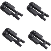 Ear Clip Electrode Double-Sided Rubber Comfortable, Compatible for Tens Unit & CES Stimulation 4 PCS