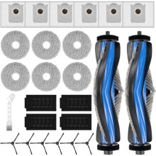 Accessory for Deebot T50 Omni / T50 Pro Omni Robot Vacuum Cleaner,Roller Brushes,Mops,HEPA Filters,Dust Bags