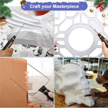 New Hot Wire Foam Cutter Kit Multipurpose Electric Cutting Tool Fast Heating Portable Handcraft EU-PLUG