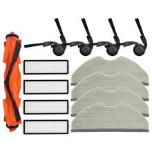 For Robot Vacuum S40/OV81 Main Roller Side Brush Mop Cloth Dust Bag Replacement Parts Accessories