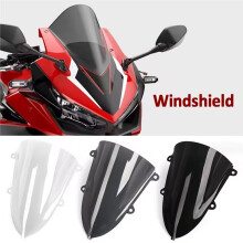 Motorcycle Wind Deflector for CBR400R CBR500R 2019-2025 Windshield Spoiler Touring Windscreen Gray