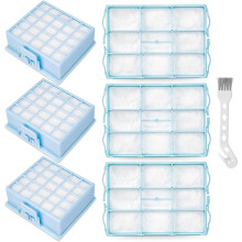 HEPA Filters + Motor Protection Filters for VS06G VS06B VS06C VSZ3 (Z3.0) Series, for BSG6 BSGL3