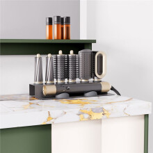 Metal Stand for Holder Cradle Support Organizer CountertopStorage Rack, Anti-Flickering Hairdryer Nozzles and Various B