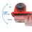 High Brake Light Reversing Image Camera Rear View Camera IR Night Vision Backup Camera for  Vivaro  Trafic 4