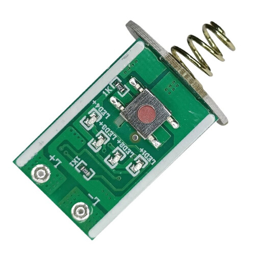 2Pcs 3-4.2V Electric Torch LED Circuit Board Type-C Charging Electron Plate DIY LED Light Accessories 2