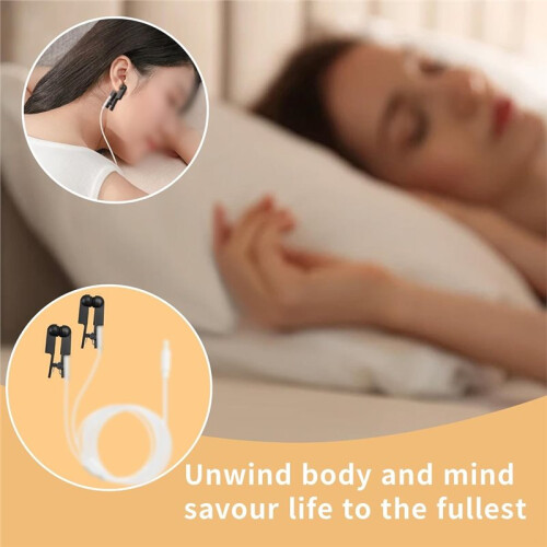 Ear Clip Electrode Double-Sided Rubber  Comfortable, Compatible for Tens Unit & CES Stimulation 4 PCS 2