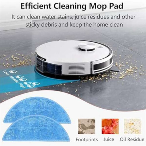 8pcs Replacement Mop Cloth for  A30 Pro Robot Vacuum Cleaner Accessories 1