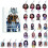 Girl Group KATSEYE Keychain Pack Advent Countdown 24Day Calendar Decor 1
