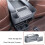 Car Center Console Rear Armrest Organizer for  Sienna Years 2021-2026 (Phone Stand Model) 2