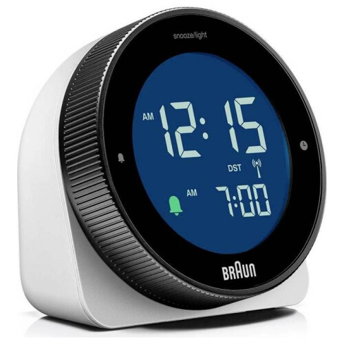 Braun Braun BC24W-DCF Funkwecker schwarz, weiß 2
