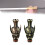 (D - Kupfer)Polished Zinc Alloy Figurine With Continuous Casting Technique For Display Office 8