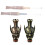 (A - Schwarz)Polished Zinc Alloy Figurine With Continuous Casting Technique For Display Office 2