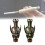 (A - Schwarz)Polished Zinc Alloy Figurine With Continuous Casting Technique For Display Office 5