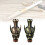 (A - Schwarz)Polished Zinc Alloy Figurine With Continuous Casting Technique For Display Office 9