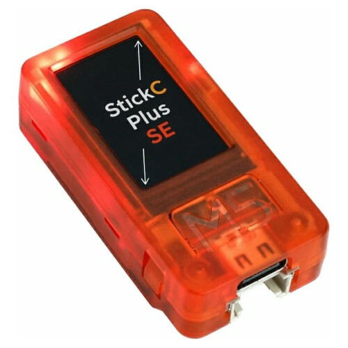 M5STACK Placa de Desenvolvimento  IoT StickC- SE com LCD Colorido de 1,14 Polegadas, Wi-Fi de 2,4 GHz, Versão Leve Do StickC-