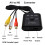 Adaptador Conversor de Vídeo e Áudio RCA AV para HDTV 1080P CVBS 16:9/4:3 com Cabo Compatível com 4