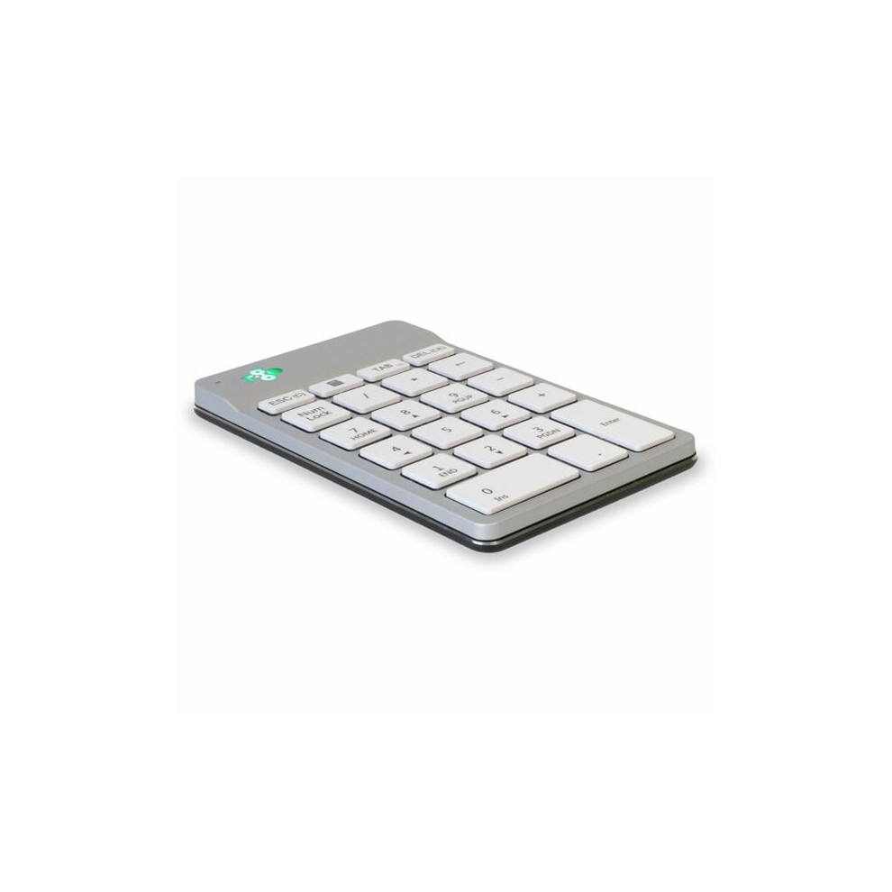 R-Go Keypad - Wireless Connectivity - Usb Type C Interface - Qwerty Layout - R Gonumeric Keyboard White 8719274491910