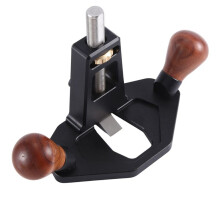 Router Plane With Adjustment Knob Woodworking Handheld Bottom Cleaning Manual Slotting Trimming Flat Planer