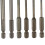 Tile Drill Bit Concrete Cement Drill Bit Multi-Function Punch Hole Opener Four-Edged Triangular Drill Bit Set Carbide 5