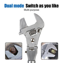 Multifunctional Five-In-One 10-Inch Retractable Adjustable Wrench