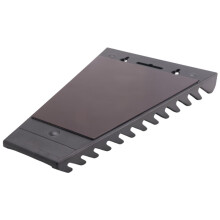 64 Slot ABS Wrench Organizer, Hanging Organizer for Tool Boxes and Walls, Suitable for SAE and Metric Wrench Storage
