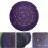 Divination Mat,  Round Shape Starry Sky Letter Rubber Astrology Pendulum Mat(Size:8.66 Inches) 7
