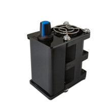 Powerful Fan with Black Case Control Module Violent Fan Finished Cooling Blowing Soldering and Smoke Exhaust Module