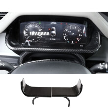 Car Interior Dashboard Display Decorative Frame Cover Trim for 20-23 Car Accessories Carbon Fiber