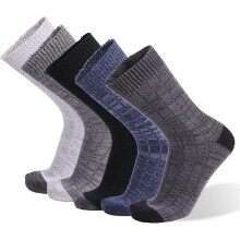 Herren Winter Socken Thermosocken Wollsocken Dick 5 Paar Set 39-46 EU — warme fußbekleidung, outdoor socken herren