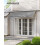 Manual Retractable Awning - Fabric - Dove Grey - Height-Adjustable with Crank 2