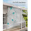 Manual Retractable Awning - Fabric - Dove Grey - Height-Adjustable with Crank 6