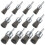 12PCS Wire Brush Wheel for Drill, Wire Wheel Cup Brushes for Drill Paint Surface Rust Removal and Small Spaces 1